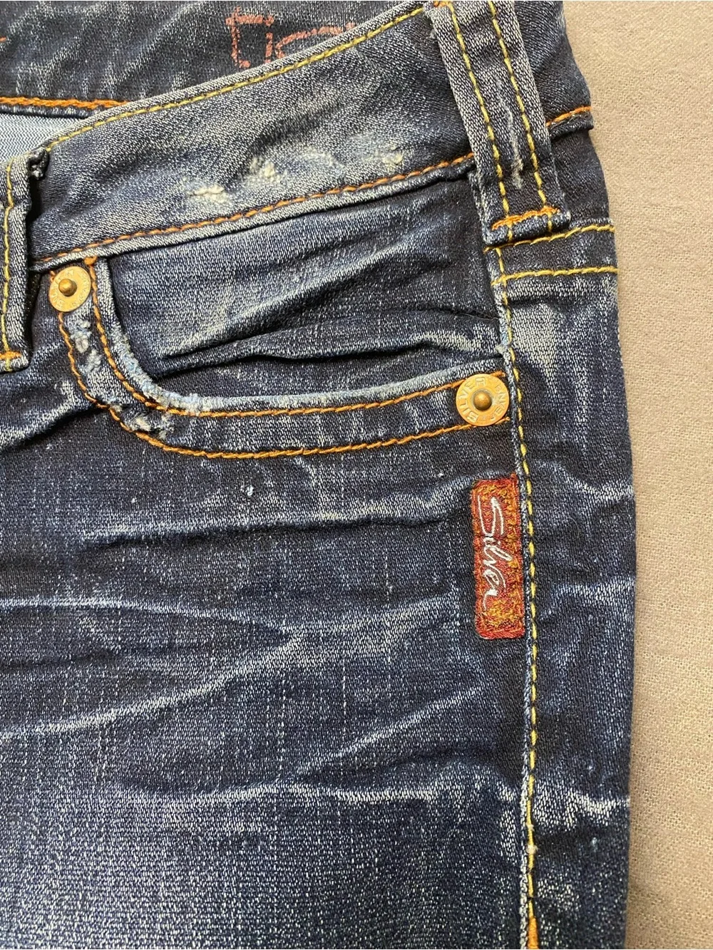 Silver Jeans Women’s Tia Medium Blue Bootcut Jeans Size 29/35